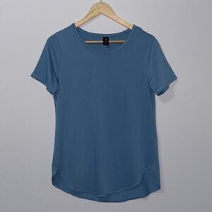 SKECHERS Women’s Blue Short Sleeve T-Shirt - Size Small